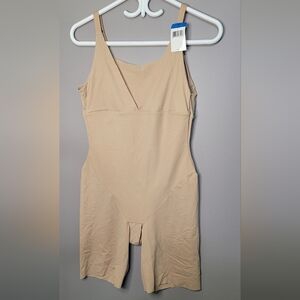 Maidenform Shapewear Bodysuit Smoothing Cool Comfort Wear Your Own Bra NWT XL